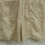 ZARA Utility Jumpsuit Beige Short Sleeve Zip Front Size xs Photo 5