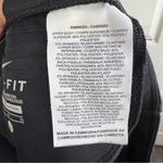 Nike dri fit black leggings ankle zipper size large Photo 6