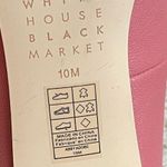 White House | Black Market  Abby Adobe Pink Leather Stiletto Pumps Size 10 Pointed Photo 8