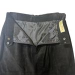 Skova Black Suede Skirt A Photo 3