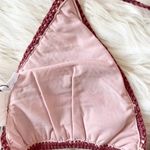 Princess Polly Somedays Lovin Red Pink Striped Crochet Bikini Top Photo 16