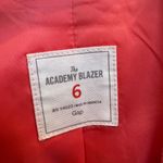 Gap Vintage  Y2K The Academy Blazer Single Breasted Jacket Fire Coral Size 6 S Photo 9