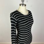 R13 Cashmere Striped Knit Sweater Tee Photo 6