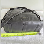 Fossil Vintage  Emerson Medium Satchel Tote, Crossbody Bag Soft  Black Leather. Photo 7