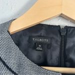 Talbots  Grey Mini Dress Knee Length Formal Office Neutral 10 Photo 1