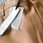 Bagatelle NWT Collection Faux Leather Cargo Pants Camel Large Photo 3