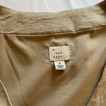 A New Day Women's Linen Vest - Beige Size S Photo 3
