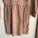 J.Crew  Zip-front cinched corduroy tan dress Photo 11
