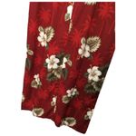New Pacific Legend Tropical Hibiscus Monstera Hawaiian Tank Maxi Dress Red XL Photo 7