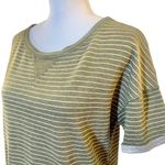 Stars Above Women’s green stripe lounge sweatshirt Photo 3