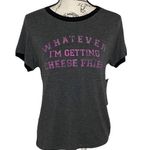Prince Peter Collection Mean Girls Cheese Fries Gray Soft Ringer T Photo 0