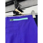 Title Nine Leggings Womens Large Purple Cropped Capri Drawstring Yoga Activewear Photo 7