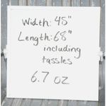 Aloha Hut Hawaii Women’s Beach Wrap Shawl Scarf Black Fringe Hibiscus Flowers Photo 13