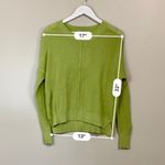 Sweet Romeo Women’s Waffle Knit Lightweight Pullover Sweater Green Size XS NWT Photo 7