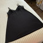 Gilligan O’Malley Slip Chemise Dress Nightgown Sz L Large Black Sleeveless Photo 11