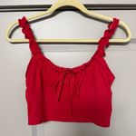 SheIn Ruched Crop Tank Top Photo 2