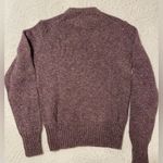 Boston Traders  pullover sweater. 85% wool & 15% nylon purple & gray. Size small Photo 1