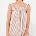 Urban Outfitters Cooperative Ruffle Edge Striped Mini Dress Photo 2