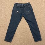 American Bazi distressed, straight leg, blue jeans women size 3 Photo 5