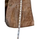 Me Jane  Women's Brown Leather Short Jacket Photo 5