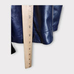 Alice McCALL  Lady of the Lake Blue Leather Romper Playsuit Women's Size 6 Photo 5