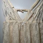 Victoria's Secret Victorias‎ Secret Women's Baby Doll M Sexy Little Things Ivory Y2K Photo 1