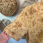 Karen Scott Vintage Sunflower Floral Prairie Skirt Set Cottagecore Yellow L Photo 4