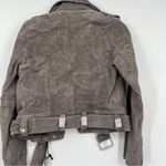 BLANK NYC  HERB MOTO LEATHER JACKET COLOR HERB Size XS NWT Photo 2