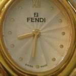 Fendi 640L gold plated watch face Photo 5
