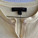 Banana Republic  Merino Extra Fine Wool Cardigan Butter Yellow Women’s Size S Photo 2