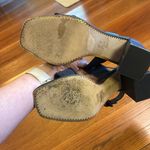 Tory Burch Delaney Embellished Leather Block Heels Photo 4