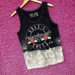 Guns N’ Roses Appetite for Destruction Heavy Metal Bleach Dip-Dye Tank Top XS Photo 2
