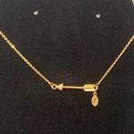 Arrow Initial T Necklace Gold Photo 1