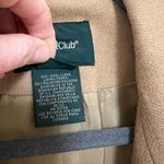 Hunt Club  oversized blazer, brown,  padded shoulders, 100% wool, 10T Photo 4