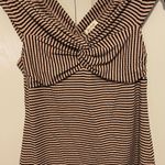 Ella Moss  pink and black striped top in medium Photo 1
