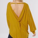 Free People NWT Shimmy Shake Top Untamed Gold Photo 3