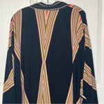 Swim Kimono Coverup Sz L Geometric Print Boho Size L Photo 6