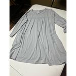 Zenana Premium  Oversized Light Blue Tunic Size Large Photo 1
