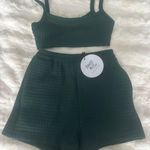 Princess Polly Green Arabella Short Set Photo 1