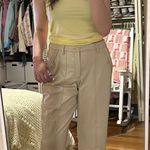 Cato Tan Faux Leather Pants Photo 0