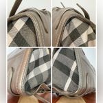 Burberry Pre-Owned Satchel Shimmer Nova Check Canvas Photo 10