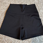 Aerie Offline By Hi-Rise Black Biker Shorts Size M Photo 0