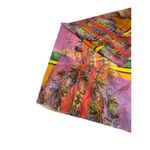 Multicolor Sheer Chiffon Scarf Wrap 96x48" Boho Shawl Festival Accessory Photo 1