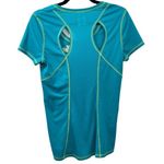 Harley‎ Davidson Women's Fitted Shirt with Cutout Back Size MEDIUM Teal Green Photo 1