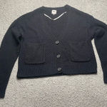 John + Jenn John‎ + Jenn Cropped Dark Academia Grunge Sweater Photo 0