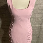 G by Guess Guess Womens Pink Ruched‎ Sleeveless Bodycon Mini Dress Size 4 Photo 0