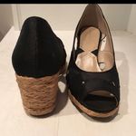 Adrienne Vittadini Black wedge espadrilles Photo 1