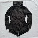 BCBGeneration Black Nylon Zipper Detail Moto Jacket Biker Streetwear Motorcycle Photo 10