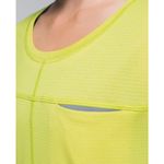 Lululemon Run Away Tee Heathered Almost Pear Short Sleeve Workout Shirt Sz 6 / 8 Photo 2
