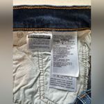 Levi's  Strauss 501 Jean Shorts Womens Sz W29 Blue Denim Raw Frayed Hem Shortie Photo 1